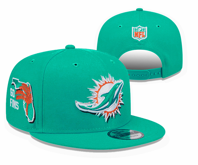 Miami Dolphins Stitched Snapback Hats 0121